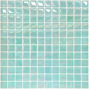 5 Sheets Peel and Stick Backsplash, Self Adhesive Wall Tiles, 3D Adhesive Tile Backsplash, 12"x12"Premium Self Adhesive Wall Tiles Peel and Stickfor Kitchen, Bathroom, Fireplace, RV(Ocean Jade)
