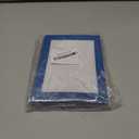 PATIKIL 4 x 6 Inch Magnetic Sign Holder, 12Pcs Self-Adhesive Magnetic Border Wall Mount PVC Picture Frames Document Holder for Wall Window Home Office Store Poster, Sky Blue