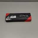 Steering Damper, Black CNC Machined Aluminum Universal Motorcycle Steering Damper Stabilizer Linear Reversed Safety Control with Mounting Bracket for Most of Motorcycles