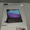 MYGROO case for iPad Air 13inch M2/3 2024/2025,for iPad Pro 12.9 Case 2022(6th Generation) with Pencil Holder,Trifold Stand with Clear Shell for iPad case Air13 Transparent,Creamy White