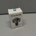 VR robot Bluetooth FM Transmitter for Car, QC3.0 Quick Charge & LED Backlit Bluetooth Car Adapter, Radio Receiver Adapter Car Kit with Dual USB Charging Support TF Card & U Disk