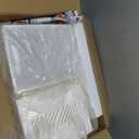 Shoe Organizer, 12 Pack Shoe Storage Shoe Organizer for Closet, Shoe Boxes Clear Plastic Stackable Shoe Storage Boxes for Size 13 (XX-Large, White)