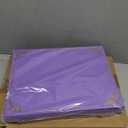 Fainne 100 Pcs Certificate Holder Foil Border 8.5 x 11 Inch Single Sided Award Certificates Cover for Letter Size Cardstock Document Paper Diploma Graduation School Marriage Supplies(Purple)