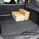 Trunk Mat for Tesla Model Y Juniper 2026,All Weather Heavy Duty Floor Mats Waterproof Rear Cargo Liner Custom Fit for Tesla New Model Y 2025-2026 Accessories