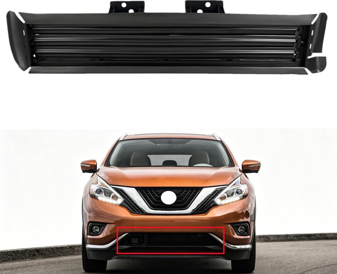 Front Lower Grille Radiator Shutter Fit for 2016-2018 16-18 Nissan Altima Sedan 2.5L 3.5L 2015-2023 15-23 Murano Replace 62330-9HS0A 623309HS0A