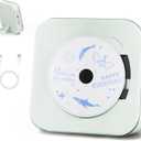 Light Green Audio CD Player with Speakers for Home Decor (CD909)