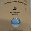 ErgoComfort Gel Wrist Rest Mouse Pad-Ergonomic Office Mousepad with Wrist Support-Non-Slip, Design Desk Accessories Mat for Home&Game Decor (06Azure Dream)