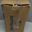 Bedsure GentleSoft Fleece Blanket Twin Size Grey - 300GSM Lightweight Plush Fuzzy Cozy Soft Warm Blanket for Bed, Sofa, Couch, Travel, Camping, 60x80 inches