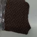 Stretch Chair Seat Cover, Protect Chair Scratches Soft Breathable Wear-Resistant Stretch Chair Slipcover (Dark Brown)