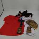 Child Medieval Roman Warrior Knight Renaissance Performance Costume with Accessories M