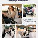 NO.1 Magnetic Baby Car Camera, 5'' 1080P IPS Magnetic Mount Monitor, Auto Night Vision, 360 Rotation Car Camera for Baby with Zoom & Mirror Mode, USB-Powered Baby Monitor for Rear Facing