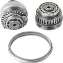 JF015E Transmission 29T Pulley Set with Belt Chain, Compatible with Sentra March NV200 Tiida Cube Livina Attrage Spacia, Replace CVT Transmission Drive Hard Part RE0F11A 901068 33710S-1