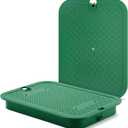 Wonderjune 2 Pcs 113c Series 12 x 17 Inch Irrigation Valve Box Cover Sprinkler Valve Covers for Outside