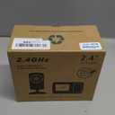 Vtimes Baby Monitor with Camera and Audio, Video Baby Monitor No WiFi Night Vision 2.4" LCD Screen Portable Baby Camera Monitor Alarm Lullaby Temperature Sensor and 1000ft, Ideal for Baby/Elderly/Pet