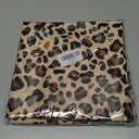 Leopard Print Pillow Cover 18x18 Set of 2,Cheetah Print Pillow Case,Leopard Gifts for Women,Cheetah Gifts,Coquette Pillowcases for Girls Room Dorm Apartment Decor,A304-BZ-ZH