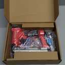 Arrow Pneumatic Staple Gun, Oil-Free Upholstery Stapler with 3750 Pieces T50 1/4", 3/8", 1/2" Staples, Adjustable Exhaust, for Woodworking, Professional and DIY Projects, PT50