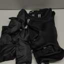 Adjustable Weighted Vest for Women Men, 4-10lb Vest with 6 Ironsand Weights, Weight Vest with Reflective Strip for Running, Walking, Exercise, Strength Training (Black)