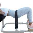 BootySprout Hip Thrust Machine for High Resistance Glute Training - Home Gym Workout - Comes with 45, 90, and 135 Lbs of Resistance
