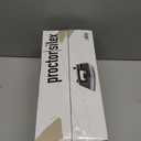 Proctor Silex Steam Iron for Clothes with Durable Stainless Steel Soleplate, 1500 Watts, 8’ Retractable Cord, 3-Way Auto Shutoff, Anti-Drip, Gray and Black