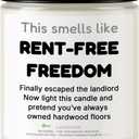 Housewarming Gifts New Home Lavender Candle, Cozy Aromatherapy Decor, Gift for Friends, Family & New Homeowners, House Essentials for New Home, New House Essentials by Joyqua, White