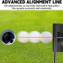 MAZEL Stand Up Golf Putter with Graphite Shaft for Men & Women,Ultra Low Center of Gravity,More Stable for Accurate Aim,34 Inch, Standard