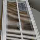 EZ-FLO 12 x 24 Inch (Duct Opening) Return Air Vent Cover for Wall or Ceiling, Solid Steel Return Air Filter Grille, HVAC Vent Cover, White, 61668