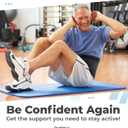 Sparthos Back Brace for Lower Back Pain - SIZE X-LARGE: Fits 52"-59" Waist (Measure at Navel - See Sizing Chart)  Relief from Sciatica, Herniated Disc - Support Belt with Lumbar Pad - Men & Women (Black)