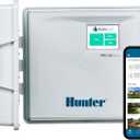 Hunter PRO-HC600 Smart WiFi Irrigation Controller, 6 Zone Outdoor & Indoor Sprinkler Timer, Hydrawise App Compatible, Weather-Based Scheduling, Flow Sensor Ready, Touchscreen