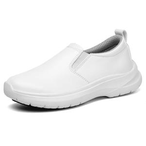 Non Slip Shoes for Women Food Service -Slip On, Lightweight,Comfortable,Nurse Shoe and Crew Work. 10.5