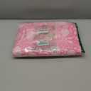 Labhanshi Indian Handblock Print Floral Cotton Rectangle 72x135 Inch 10-Seater Dining Tablecloth|Washable Fade-Resistant Spring Easter Outdoor Camping Festive Holiday Table Cover|Hot Pink