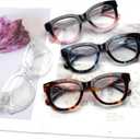 Progressive Multifocus Reading Glasses for Women Men Blue Light Blocking Computer No Line Multifocal Readers