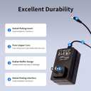 15V 1.5A 1A Power Supply AC DC Adapter with 8 Interchangeable DC Plug, Universal 15 Volt Power Cord, Charger 100-240v, 50/60HZ, 5.5x2.5mm DC Output Jack, for 15V 100mA 300mA 500mA 800mA 1000mA 1500mA