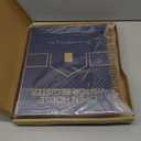 Juvale 2 Pack Sign in Book for Open House Visitors, Guest Registry with 2 Pack Realtor Tent Cards for Real Estate Agent Supplies, Home Sale Business (Navy Blue, 8.5x11)