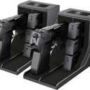 SUMING Universal Pistol Rack, Handgun Rack Pistol Holder for Gun Safe, Gun Holder Protective Pistol Stand Gun Storage Fit Most Handguns