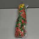 HyeFlora Artificial Flowers for Outdoors Decoration, 2Pcs Fake Hanging Spring Decor, Yellow and Orange Realistic Plants, UV & Fading Resistant Silk Flower for Porch Patio Balcony Planter Yard