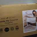 Baby Delight Beside Me Dreamer Bassinet | Bedside Sleeper & Baby Bassinet | 6-Position Height Adjustment | 100% GOTS Certified Organic Cotton Fabric | Organic Mocha