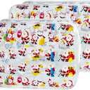 2 pcs Clear Cosmetic Bags, TSA Approved Travel Toiletry Bags, Waterproof Clear Makeup Bags with Zipper, Pattern: Cartoon, Size: 7.08x2.36x4.7 inches, 2 Count, For Youth Girls