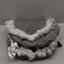 ACRABROS Car Seat Cover Baby: Winter Infant Carseat Canopy for Boy Girl Newborn, Zipper Peeping Window, Warm Cozy Cold Weather Waterproof Fitted, Heather Grey