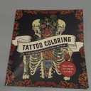 Tattoo Coloring: From Pin-Ups and Roses to Sailors and Skulls - More Than 100 Pages to Color (Chartwell Coloring Book)