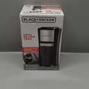 BLACK+DECKER CM618 Single Serve Coffee Maker, Black