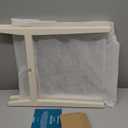 HoMedics Drift Sandscape Solid Wood Sand Table Stand 16 Compatible drift 16, ST-300-BK and ST-300-CE, White Wash (Stand Only, Drift Sold Separately) (16 Inch (Small), Cream)