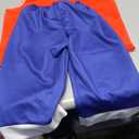 Kids Anime Suit Red Vest and Blue Shorts Set Summer Holiday Outfit Set for Boys Girls (Large)