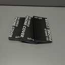 3 x SU - iPhone 16 Premium Gray Suede Magnetic Case - SU.Shield Slim & Protective Design, Compatible with MagSafe, Wireless Charging Suede Phone Case for iPhone 16 (6.1") (Dark Grey (Suede))