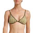 Quiksilver Women's Women's Lowers Tile Print Triangle Bikini Top (S)