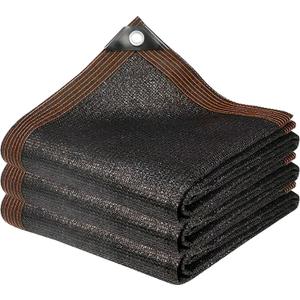 Winemana 50% Shade Cloth for Garden- 5x6 FT Breathable Mesh Tarp for Vegetables & Plants, Outdoor Patio Sun Shade with Grommets - Chicken Coop, Dog Kennel Cover