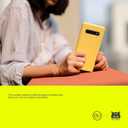 Liquid Silicone Phone Case for Samsung Galaxy S10 Plus S10+ G975 G975U 6.4"/Full Body Protection/Shockproof/Gel Rubber/Cover Case Drop Protection Light Blue