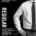 Van Heusen Mens Short Sleeve Dress Shirt Regular Fit Oxford Solid (17.5"-18" Neck, Blue)