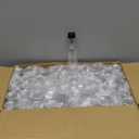 Mini Liquor Bottles,50 Pack Empty Spirit Bottles with Black Screw Cap,1.7oz Reusable Plastic Alcohol Shot Bottles with 10 Funnels for Baby Shower,Party,Weddings