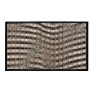 Artoid Mode Washable Non Skid Kitchen Rugs and Mats Doormat, Absorbent Door Mat Rugs for Kitchen Floor Front of Sink Hallway Black 17x29 Inch