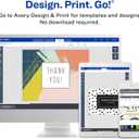 Avery Printable Postcards with Sure Feed Technology, 4" x 6", Matte White, 100 Blank Postcards for Inkjet Printers (8386)